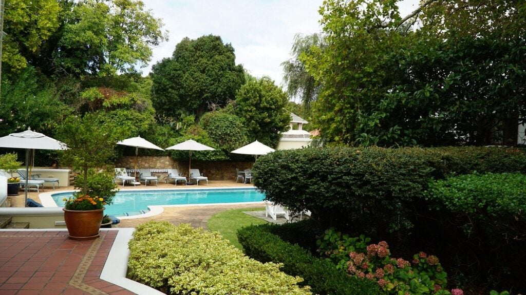 Villa Consano private pool Capetown South Africa